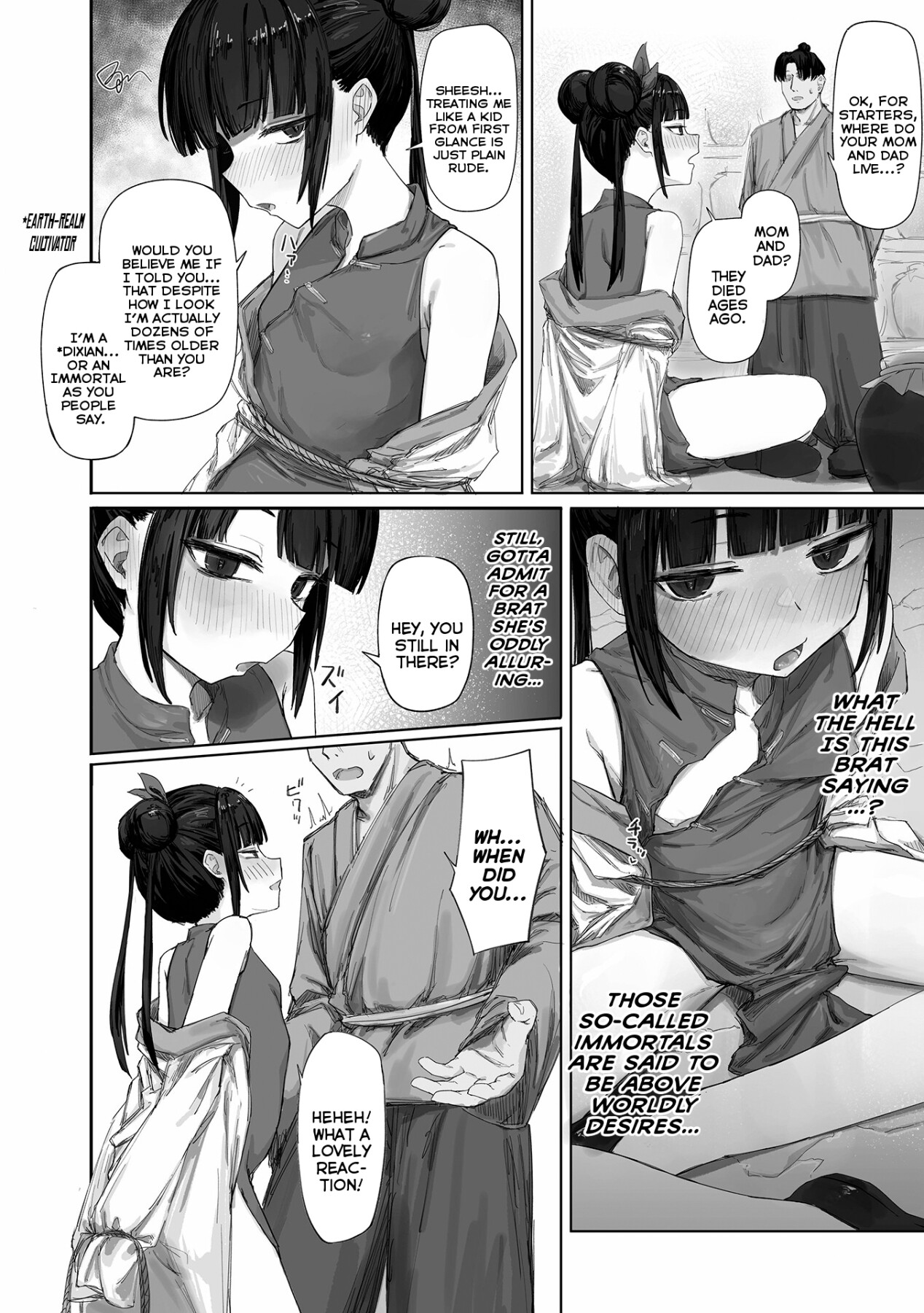 Hentai Manga Comic-A Trail of Dicks, A Path of Alcohol-Read-2